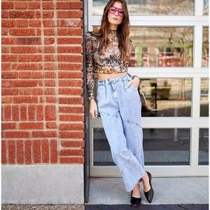 Zodiac Hill Flats Pointed Toe Shoes in Navy Leather Size 8 M